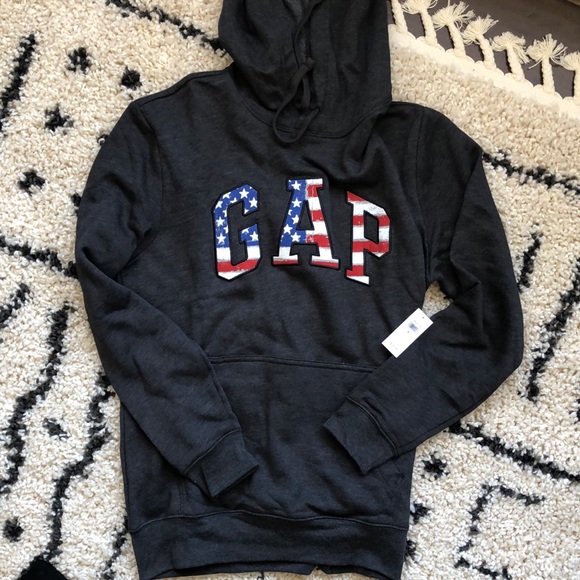 gap charcoal hoodie